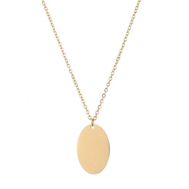 Collar ovalado