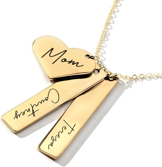 Collar Personalizado con Nombres y Placas | Regalo Familiar