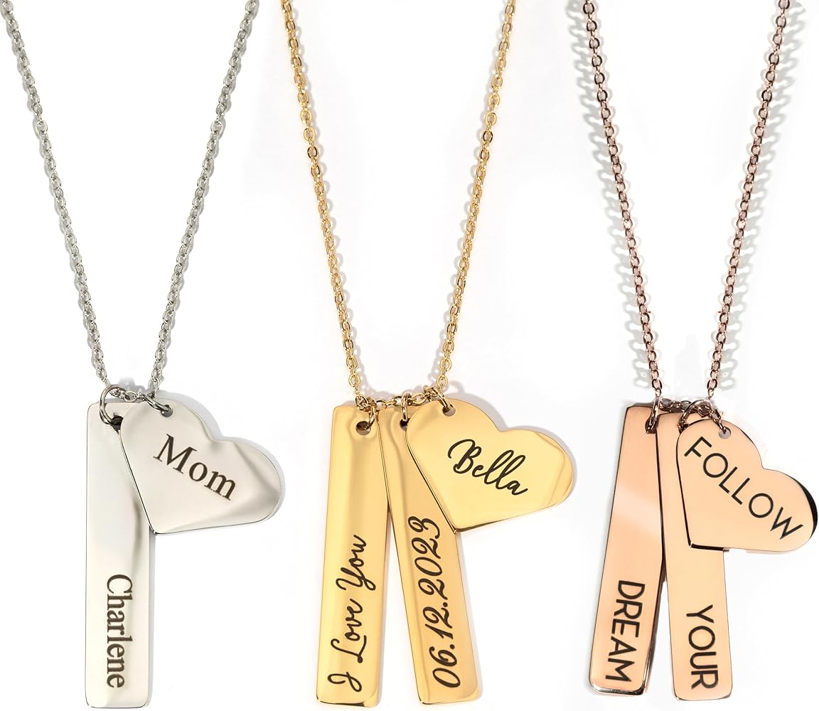 Collar Personalizado con Nombres y Placas | Regalo Familiar