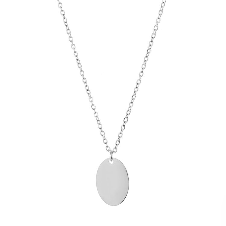 Collar ovalado